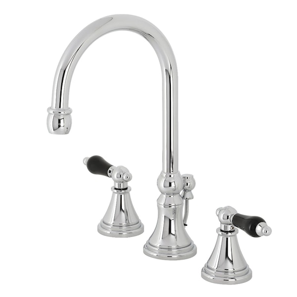 KS2981PKL Duchess Widespread Bathroom Faucet W/ Brass Pop-Up, Chrome